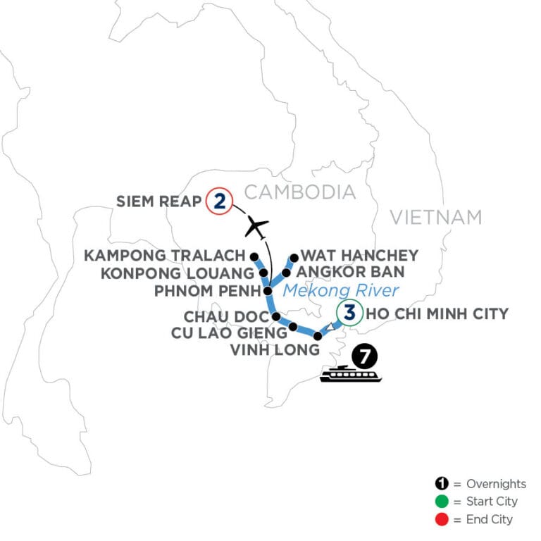 Fascinating Vietnam, Cambodia & the Mekong River (Northbound)