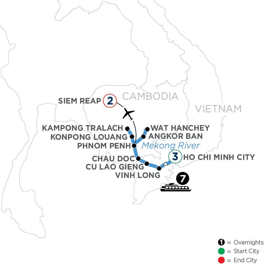 Fascinating Vietnam, Cambodia & the Mekong River (Northbound)
