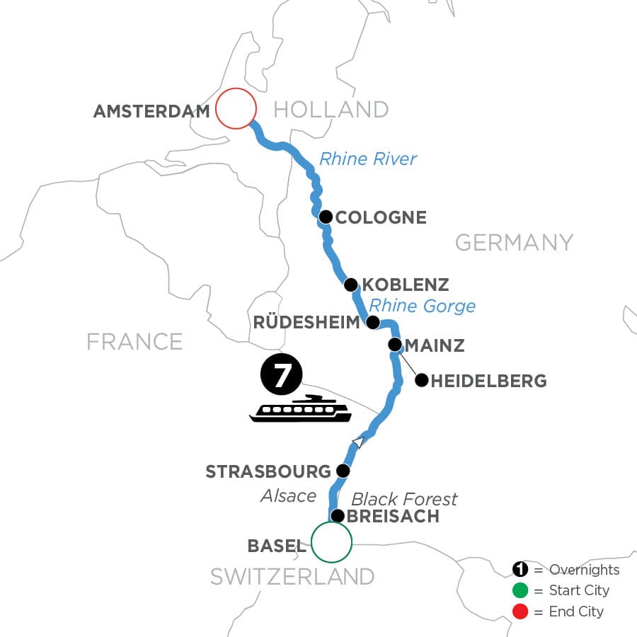 Romantic Rhine (Northbound)